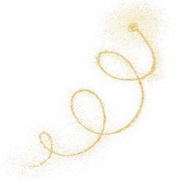 gold glitter shiny sprinkles line